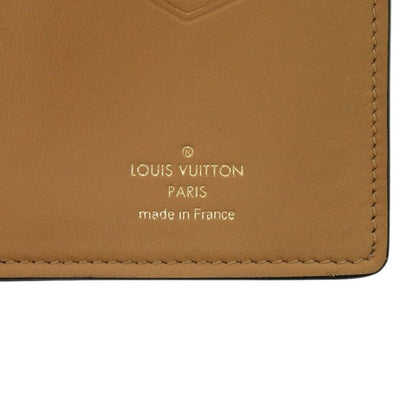 Louis Vuitton LV Vertical Wallet M81330 Leather Taurillon Leather Noir Black LV