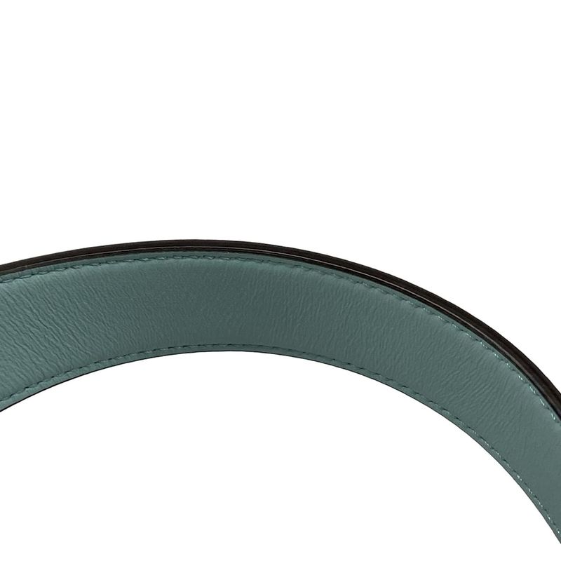 Fendi Handbag Montresor 8bs093-anwt Light Blue Leather