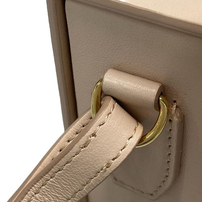 Fendi Shoulder Bag Box Orizontal 8bt340-adp6 Light Pink And Black Leather