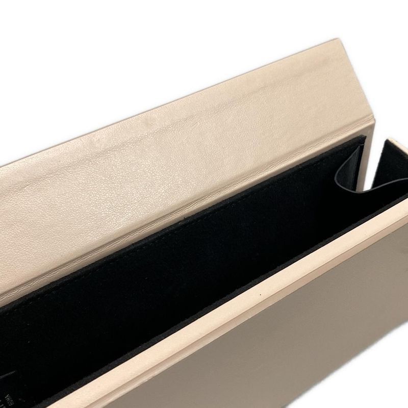 Fendi Shoulder Bag Box Orizontal 8bt340-adp6 Light Pink And Black Leather