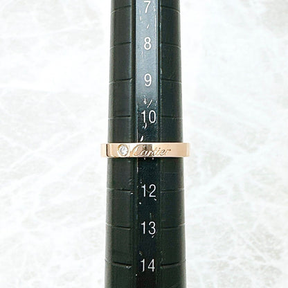/Popularcartier C De Cartier Diamond Pink Gold Ring 51