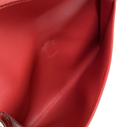 Hermes Clutch Bag Gigieran 29 Rouge Cazac