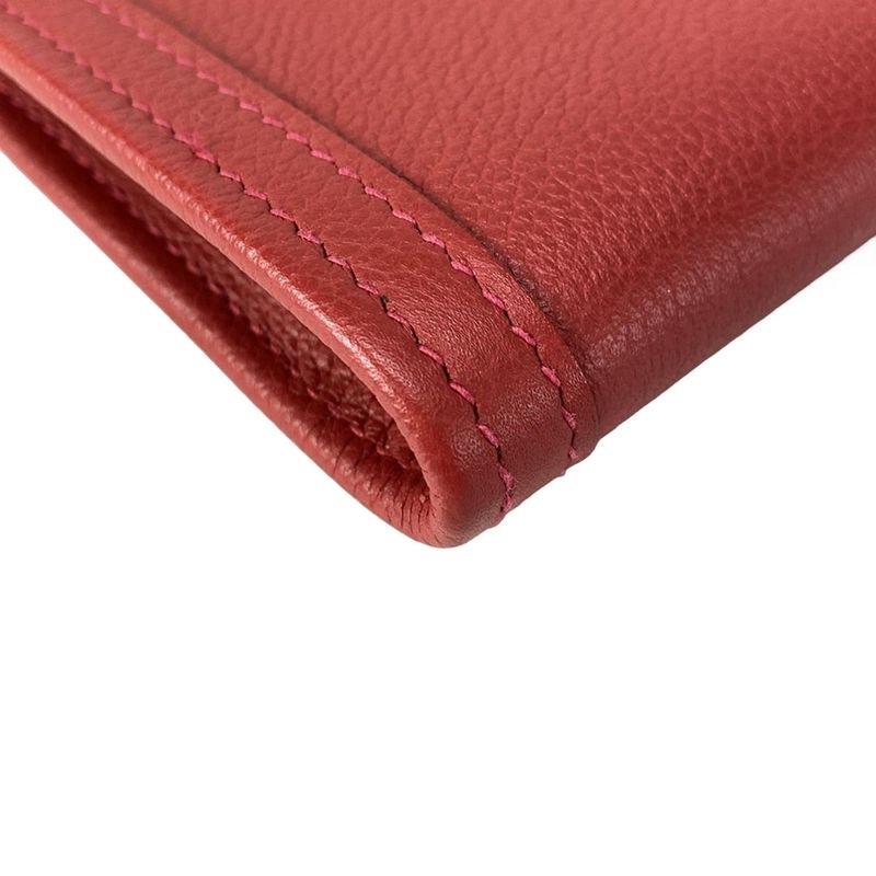 Hermes Clutch Bag Gigieran 29 Rouge Cazac