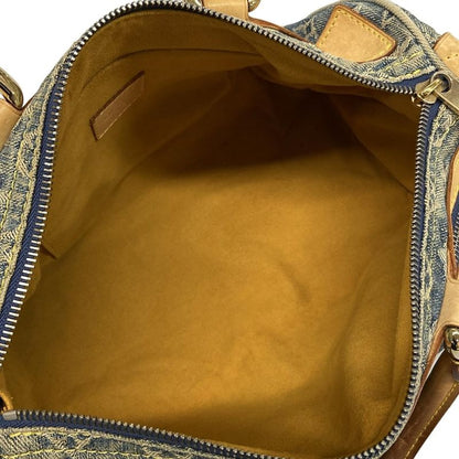 Louis Vuitton Handbag Monogram Denim Neo Speedy M95019 Blue Cotton Leather