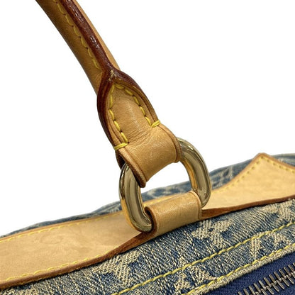 Louis Vuitton Handbag Monogram Denim Neo Speedy M95019 Blue Cotton Leather