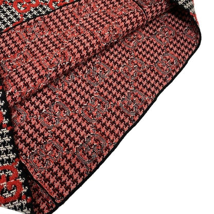 Gucci Skirt Setup Women - 731007 Xkcm8 731011 Xkcm8 Black White And Red Knit GG