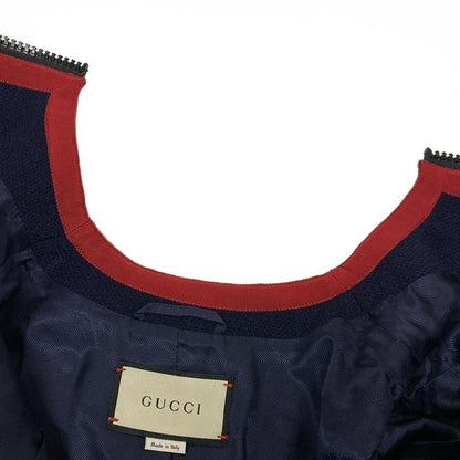 Gucci Skirt Suit Size 38 S Women - 545460 Zaak4 544863 Zaak4 Dark Navy And Red