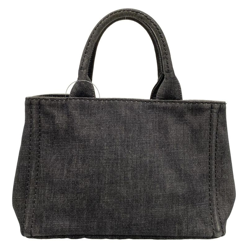 Prada Tote Bag Canapa Gray