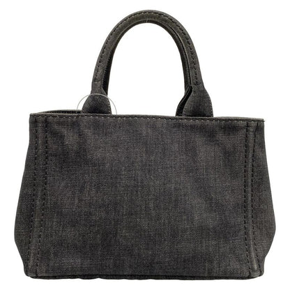 Prada Tote Bag Canapa Gray