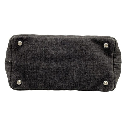 Prada Tote Bag Canapa Gray