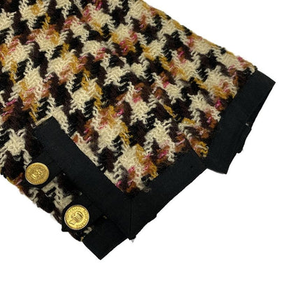 Chanel Skirt Suit Women 28278 20309 Beige X Black X Multi Wool