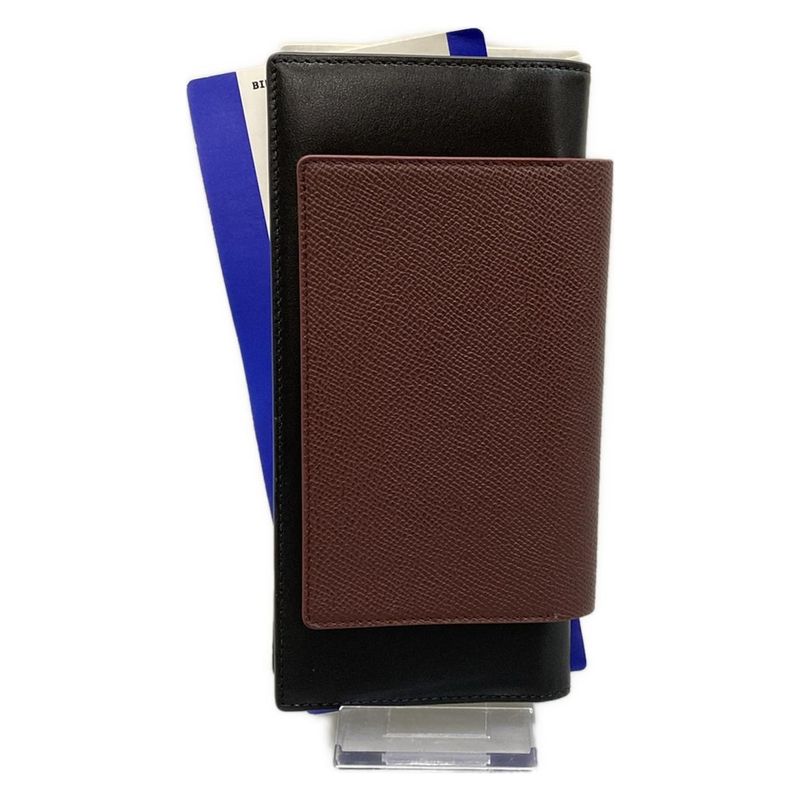 Balenciaga Long Wallet Passport Long Wallet 787777 Bordeaux 2 Tickets