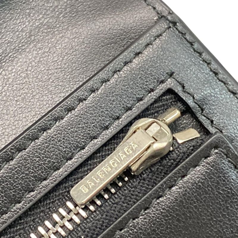 Balenciaga Long Wallet Passport Long Wallet 787777 Bordeaux 2 Tickets