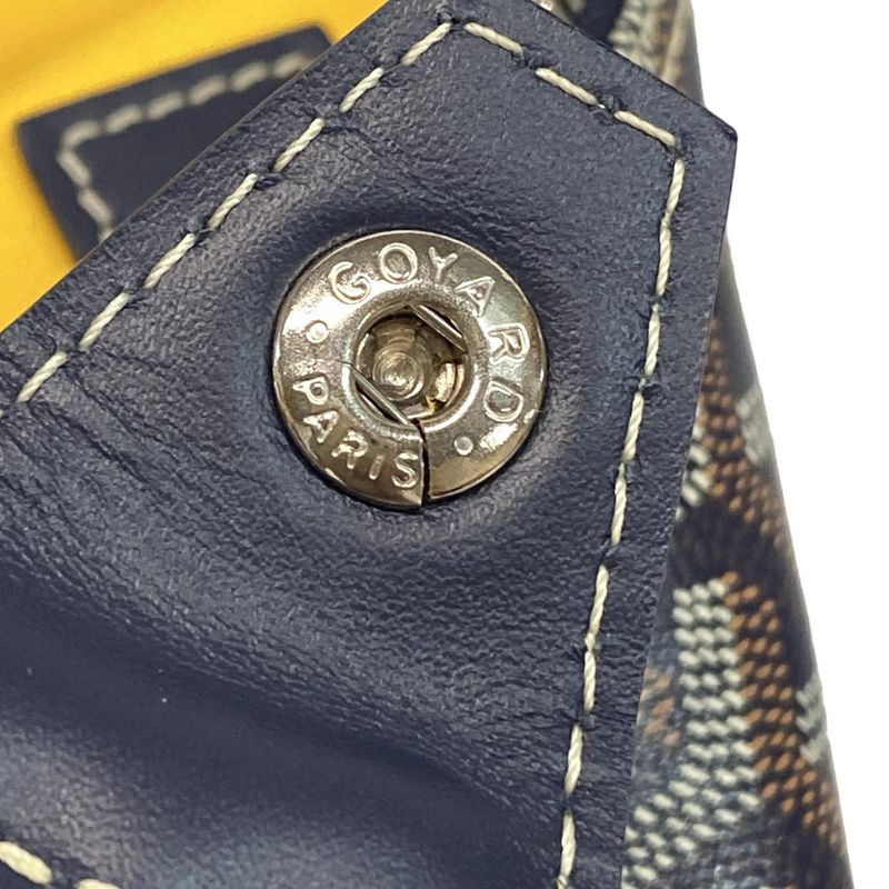 Goyard Pouch Bow Ring 25 Navy