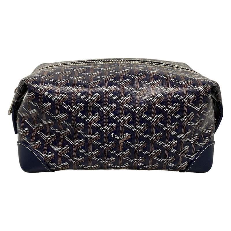 Goyard Pouch Bow Ring 25 Navy