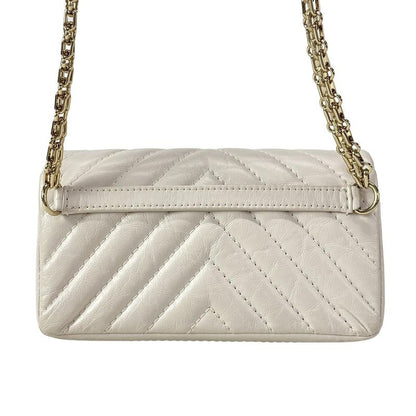 Chanel Shoulder Bag 2.555 V-stitch (chevron) Pink Chain Shoulder Gold Hardware
