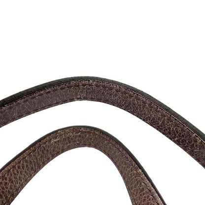 Chanel Tote Bag On The Road Wild Stitch Purple Silver Hardware