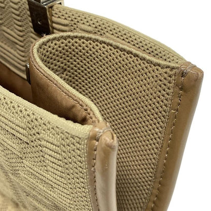 Fendi Tote Bag Sunshine Medium 8bh386-ahwc Beige Tortoiseshell Plexiglas Handle