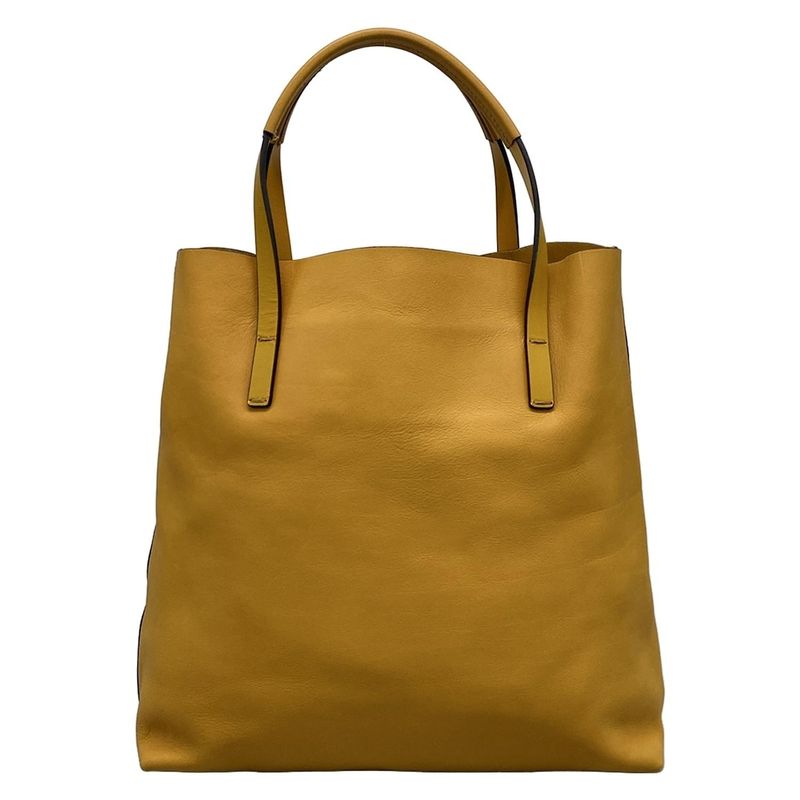 Gucci Tote Bag Horsebit 297006 Dark Yellow Tassel Leather