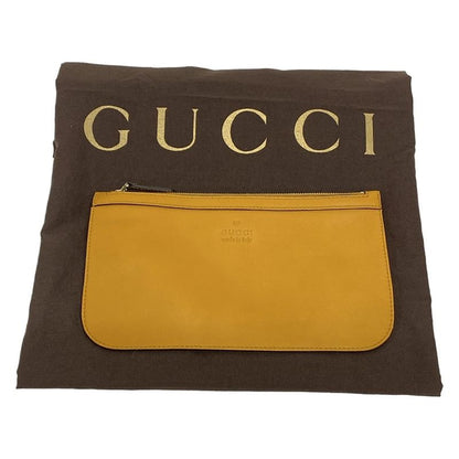 Gucci Tote Bag Horsebit 297006 Dark Yellow Tassel Leather
