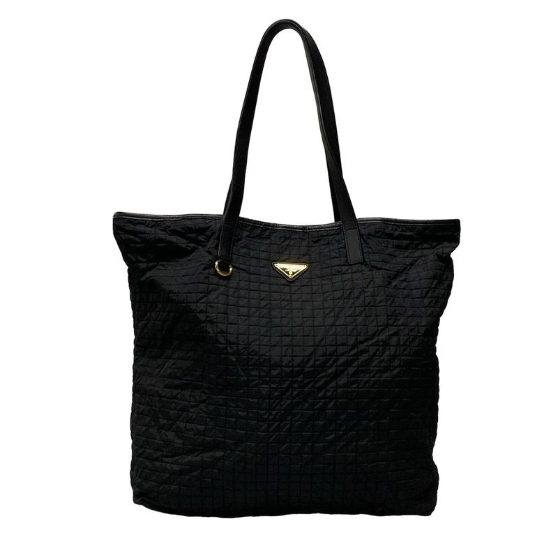 Prada Tote Bag - Br4371 Black Leather