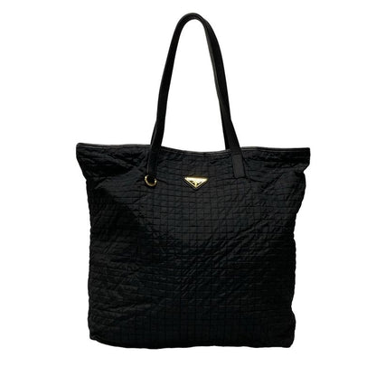 Prada Tote Bag - Br4371 Black Leather