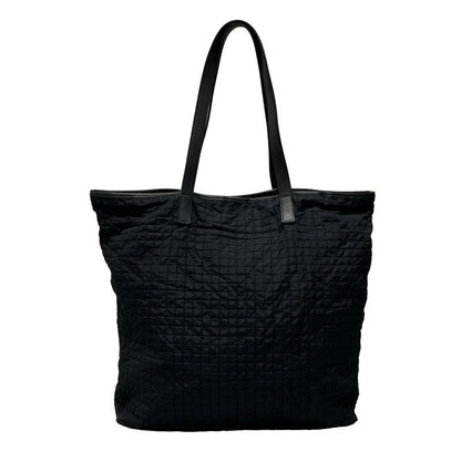 Prada Tote Bag - Br4371 Black Leather