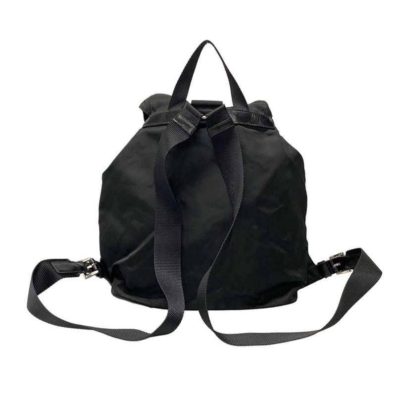 Prada Backpack Sac - Bz4650 Black Leather