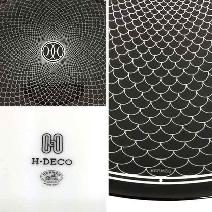 Sale Hermes Plate Pair H Deco Ash Deco Dess Ert Plate Aq7126