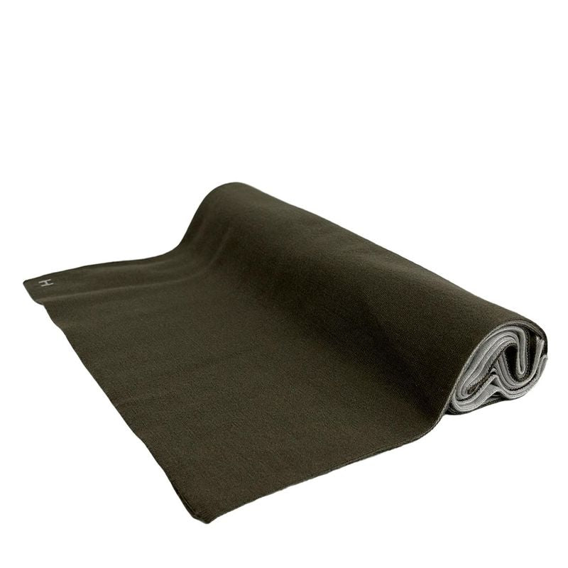 Hermes Scarf - Gray-beige Cashmere Silk