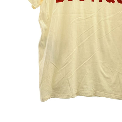 Gucci | Boutique Webline Logo Print T-shirt | XS | Ivory | Men's