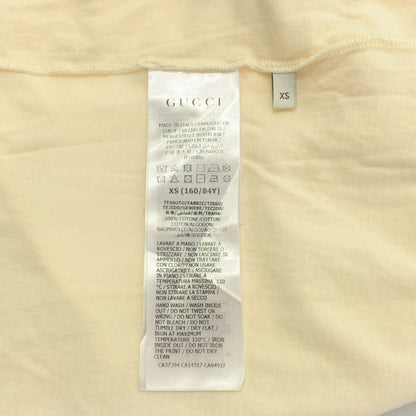 Gucci | Boutique Webline Logo Print T-shirt | XS | Ivory | Men's