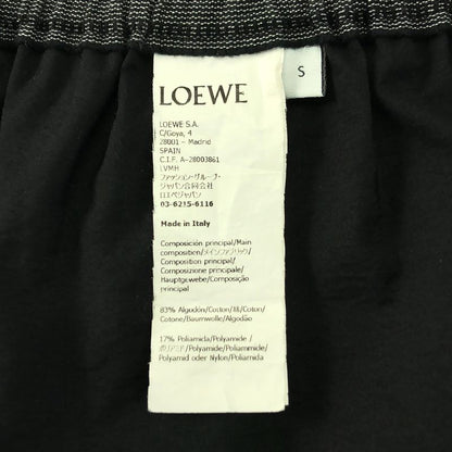 Loewe - Paula's Ibiza Anagram Embroidery Logo Drawstring Easy Pants - S - Black