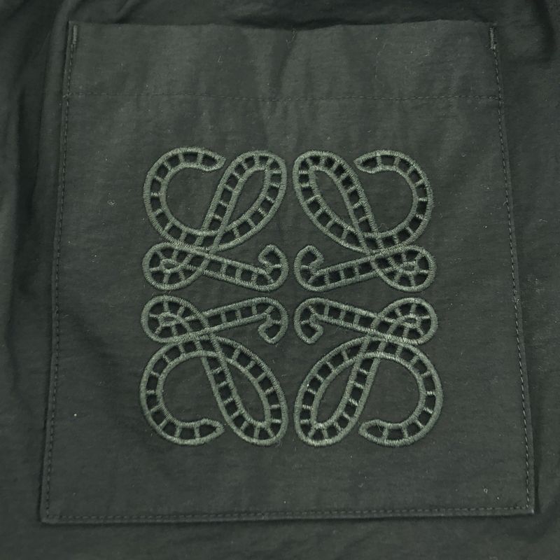 Loewe - Paula's Ibiza Anagram Embroidery Logo Drawstring Easy Pants - S - Black