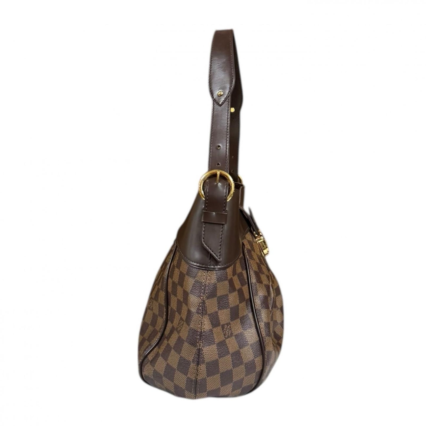 Louis Vuitton Sistine MM Damier Shoulder Bag Damier Canvas N41541 Brown Women's