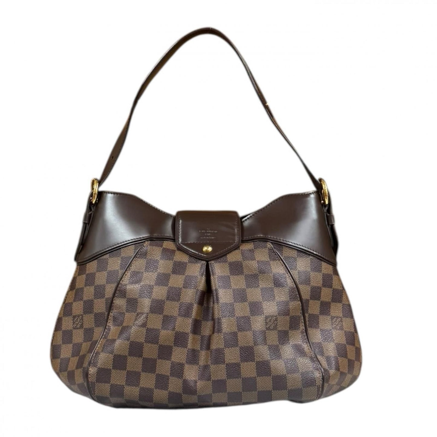Louis Vuitton Sistine MM Damier Shoulder Bag Damier Canvas N41541 Brown Women's