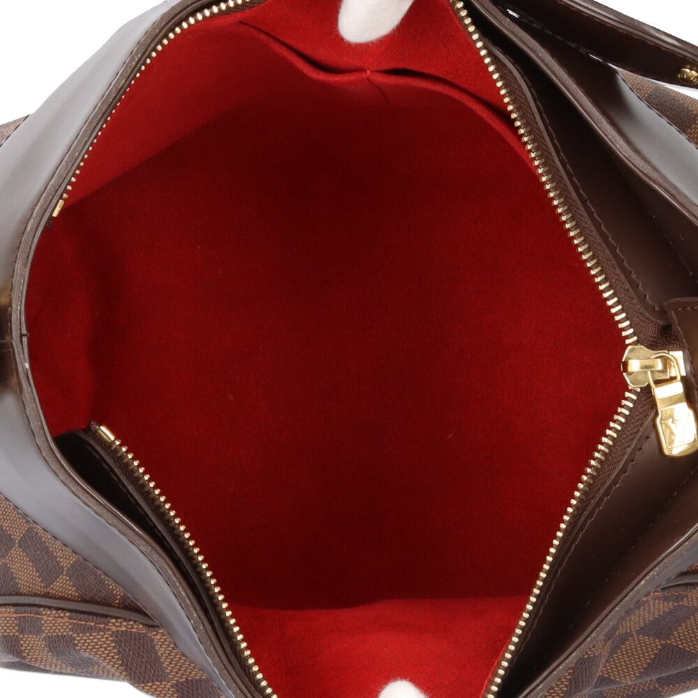 Louis Vuitton Sistine MM Damier Shoulder Bag Damier Canvas N41541 Brown Women's