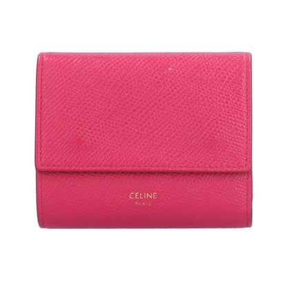 Celine Small Trifold Wallet Trifold Wallet Leather Women's Celine Used Celine