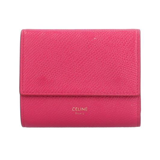Celine Small Trifold Wallet Trifold Wallet Leather Women's Celine Used Celine