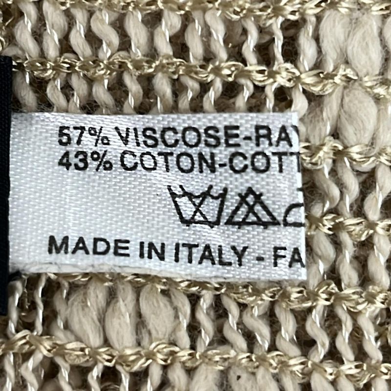 Fendi Shawl - Beige Cotton