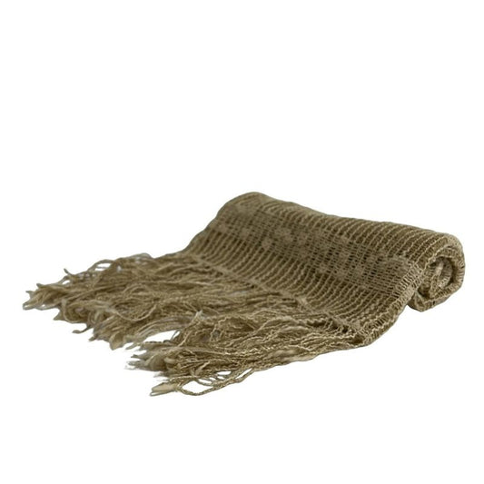 Fendi Shawl - Beige Cotton