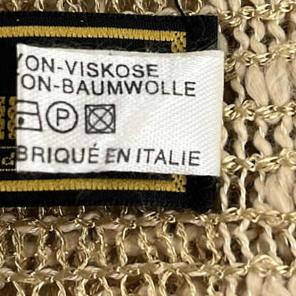 Fendi Shawl - Beige Cotton