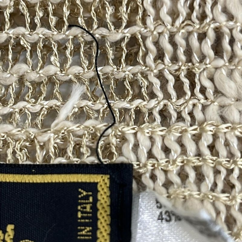 Fendi Shawl - Beige Cotton