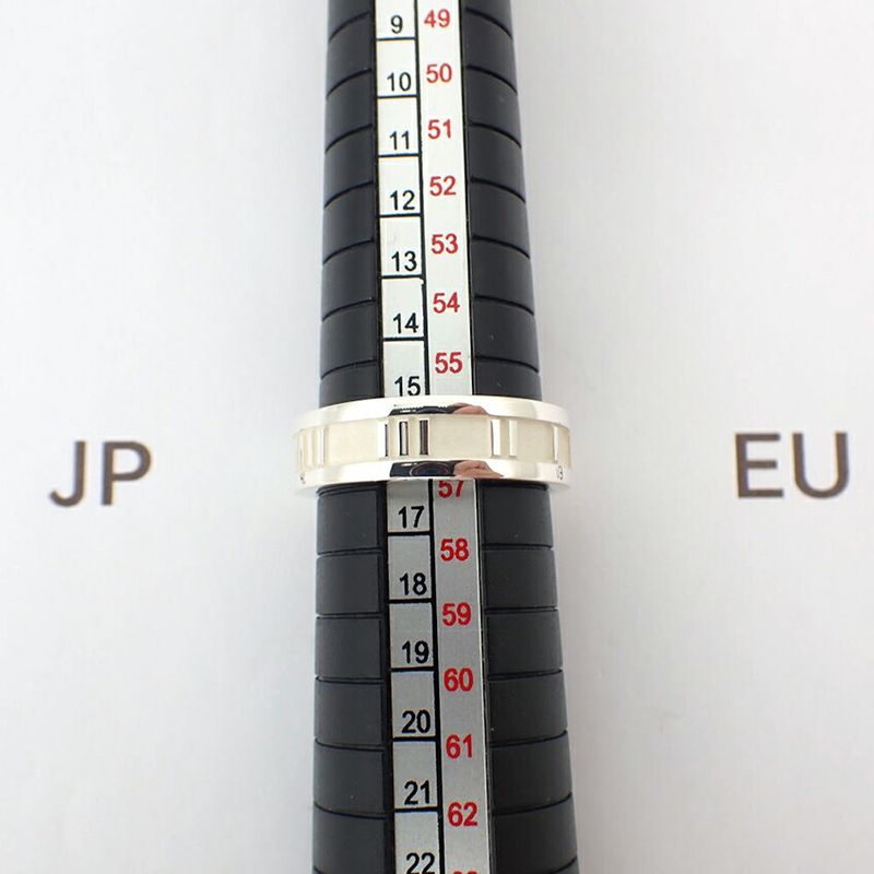 Tiffany & Co 925 Atlas Ring No 16 j106-7
