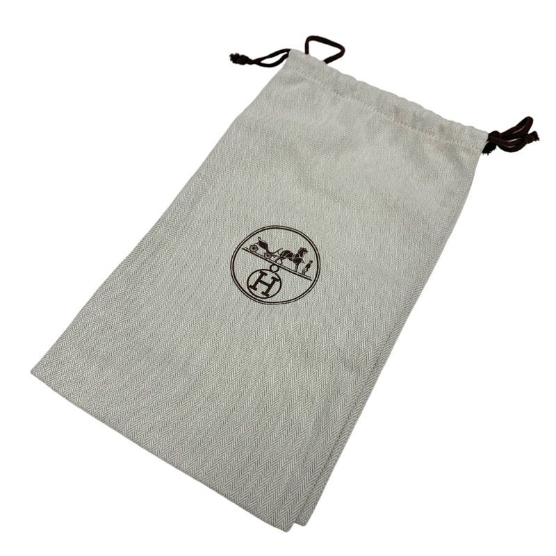 Hermes Transat Sandals Shoes Leather Silver Flat Sandals Kelly Hardware