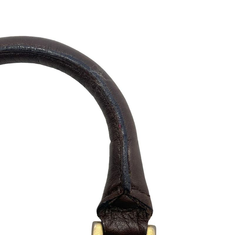 Fendi Handbag - Brown Braided Mini Bag Leather