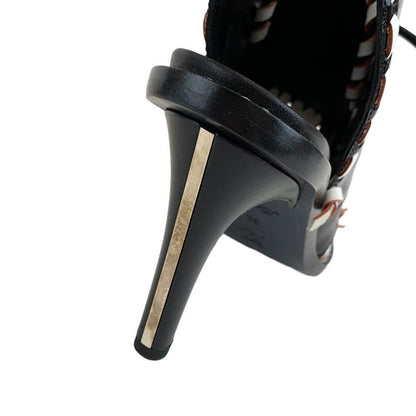 Louis Vuitton Boots Short Boots Shoes Leather Patent Black White Booties Lace Up