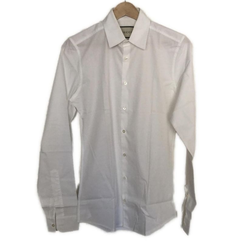Gucci Long Sleeve Shirt Size 36 S Men's - 337685 Z4656 White