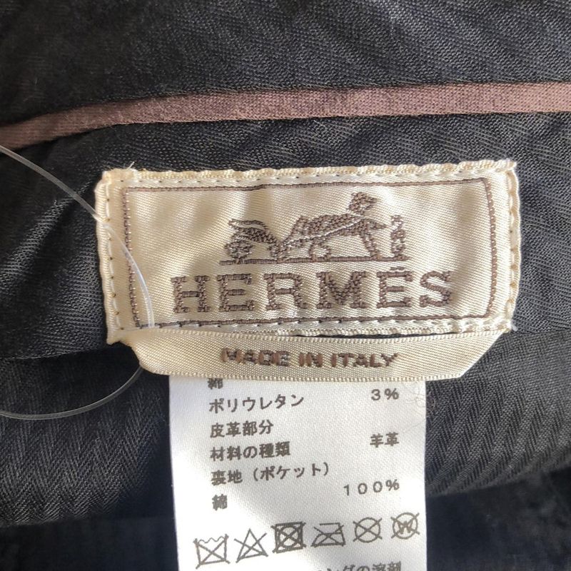 Hermes Half Pants Size 38 M Women - Dark Navy