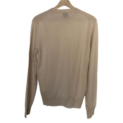 Hermes Long Sleeve Sweater Women - Beige Crewneck Cashmere